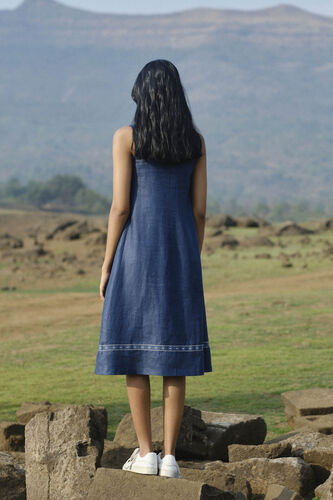 Root Core A-Line Dress - Midnight, Midnight Blue, image 3